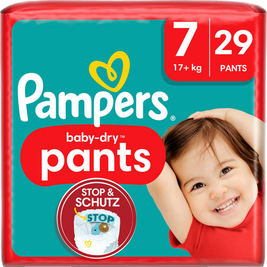 Pampers Baby-Dry PANTS Gr. 7 XXL +17kg (3 x 29 STK)