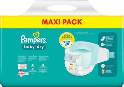 Pampers Baby-Dry Gr.4+ Maxi Plus 10-15kg (94 STK) Maxi Pack