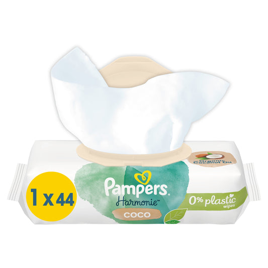 Pampers Harmonie Coco Feuchttücher (44 STK) Beutel