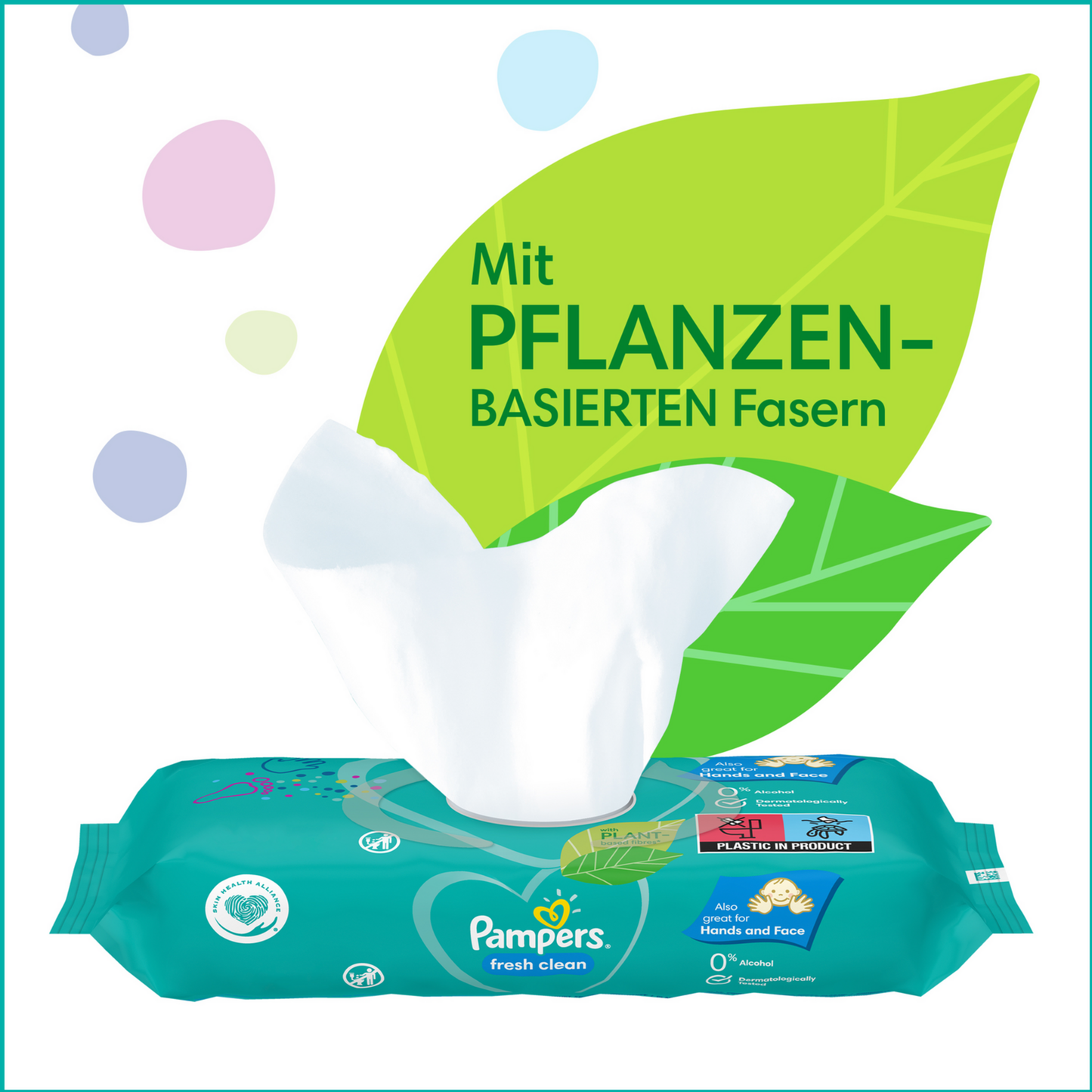 Pampers Fresh Clean Feuchttücher (80 STK) Beutel