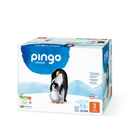 Pingo Gr. 3 Midi (5-9 kg) Karton (2 x 44 STK)