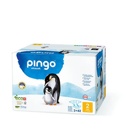 Pingo Gr. 2 Mini (3-6 kg) Karton (2 x 42 STK)