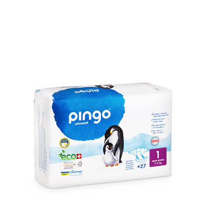 Pingo Gr. 1 Newborn (2-5 kg) Beutel (27 STK)