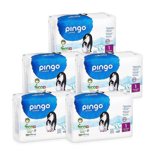 Pingo Gr. 1 Newborn (2-5 kg) Karton (5 x 27 STK)