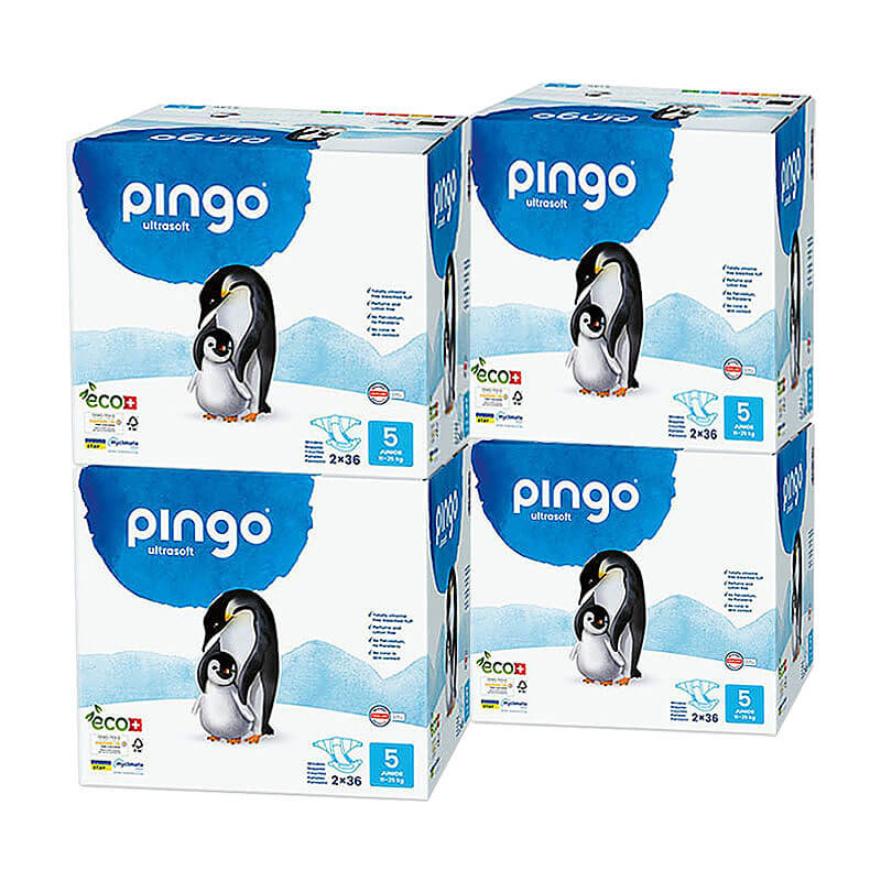 Pingo Gr. 5 Junior (12-25 kg) 4er Karton (4 x 2 x 36 STK)