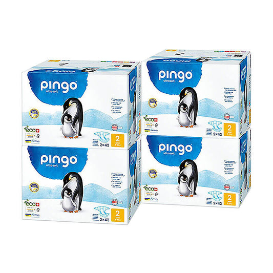 Pingo Gr. 2 Mini (3-6 kg) 4er Karton (4 x 2 x 42 STK)