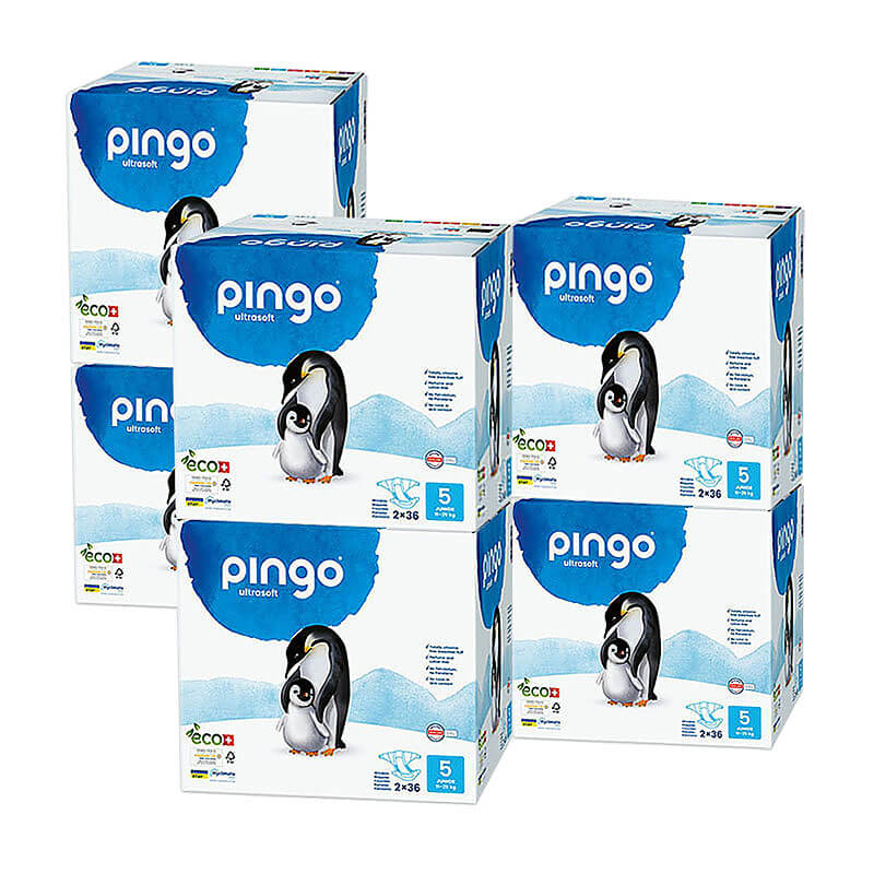 Pingo Gr. 5 Junior (12-25 kg) 6er Karton (6 x 2 x 36 STK)