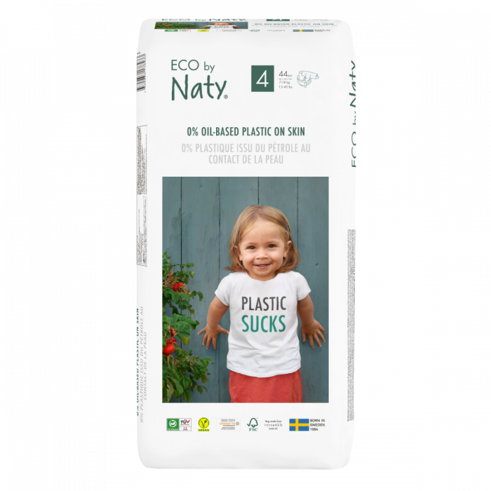 Naty Biowindeln T4 Maxi (7-16kg) Beutel (44 STK)