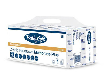 Papierhandtücher Z-Falz Membrane plus, 3-lagig Karton