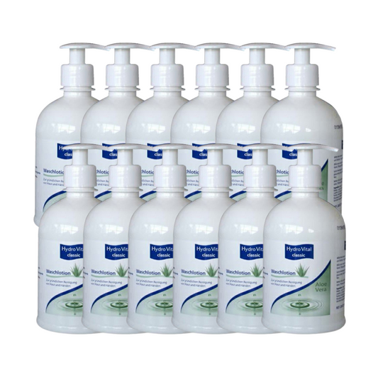 Cremeseife / Waschlotion mit Aloe Vera Karton (12 x 500ml)