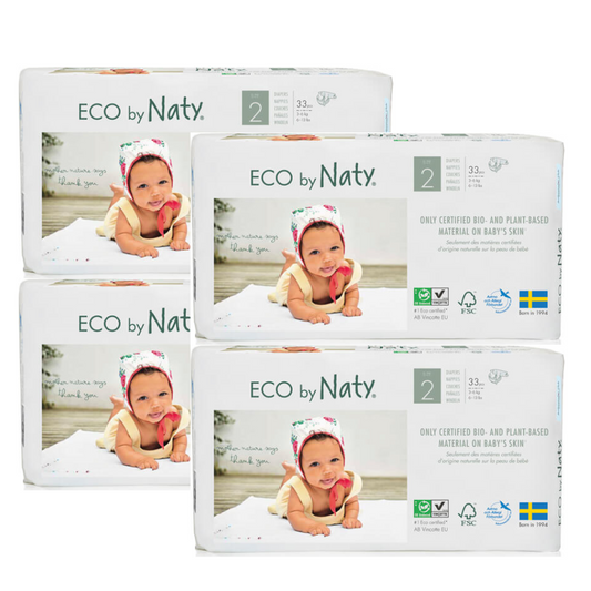 Naty Biowindeln T2 Mini (3-6kg) Karton (4 X 33 STK)