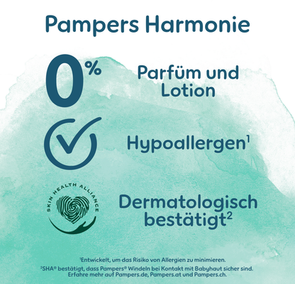 Pampers Harmonie Gr. 6 XL 13+kg (144 STK) Monatsbox