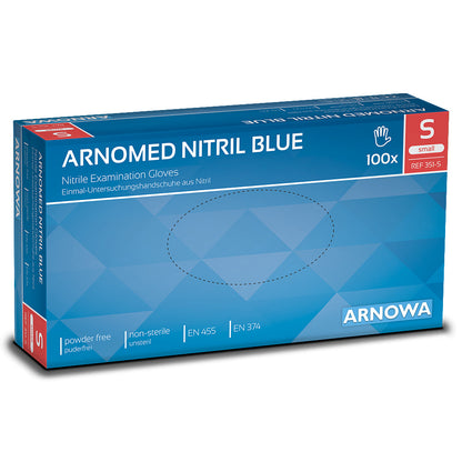 Nitril Handschuhe Arnomed blau Gr. S (100 STK)