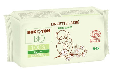 Bocoton Bio 100% Organic Baby Feuchttücher (54 STK)